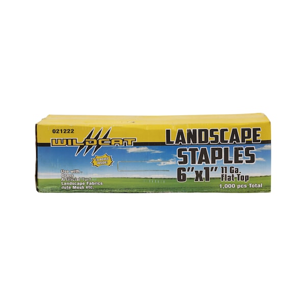 Wildcat GA Landscape Staples1 X 6 11 Gauge